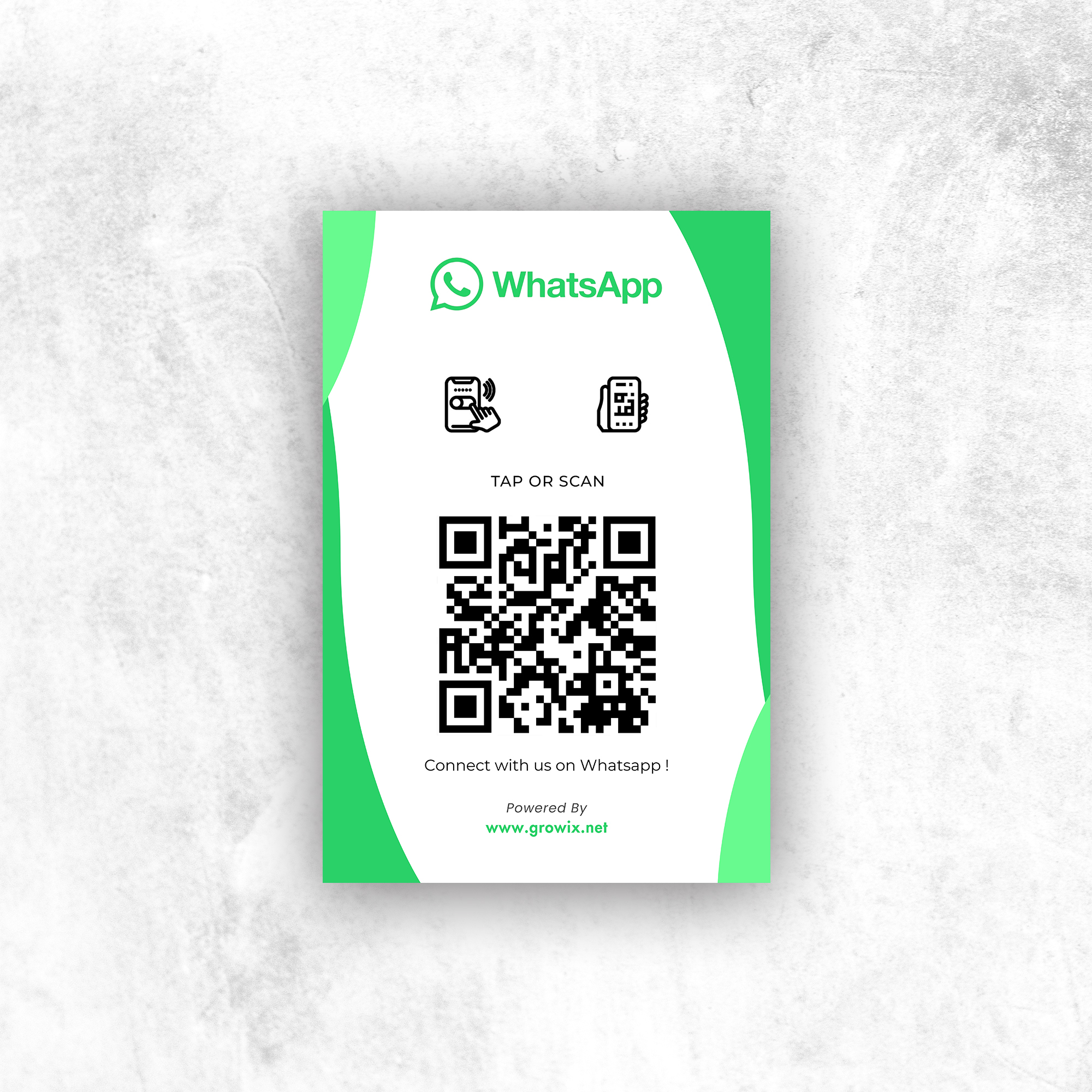 Whatsapp NFC Card