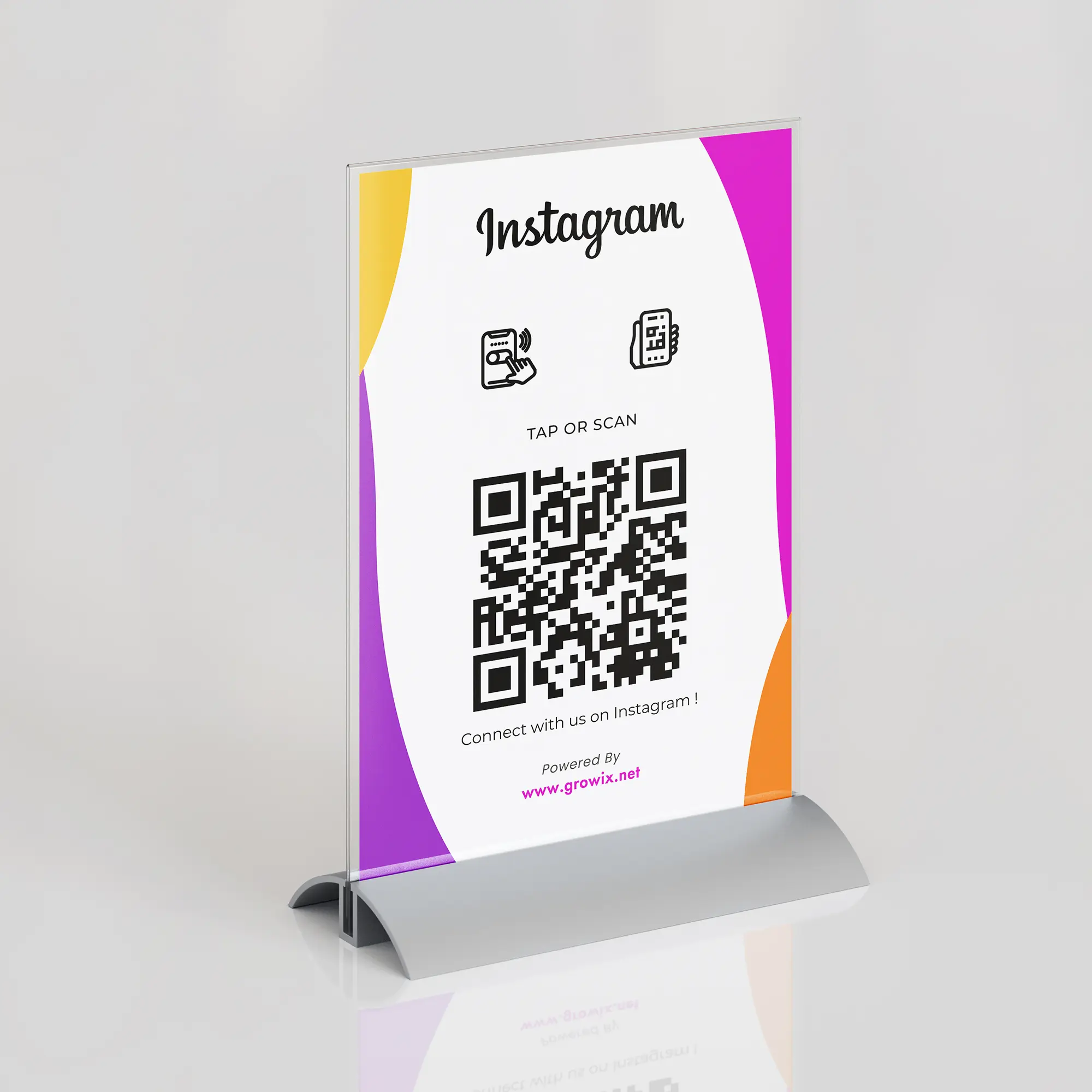 Instagram NFC Standee