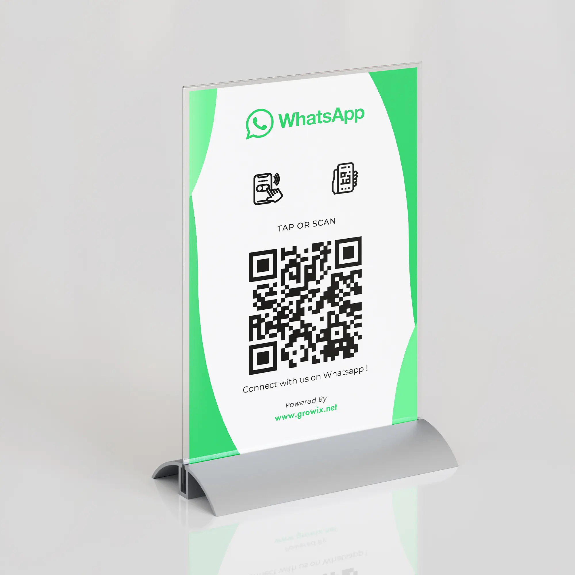 Whatsapp NFC Standee